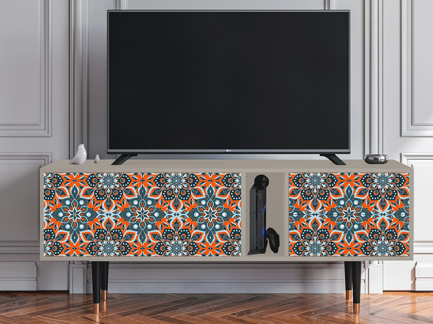 TV-meubel - 170х69х48 cm - T1 - Fire Beetle, Zand