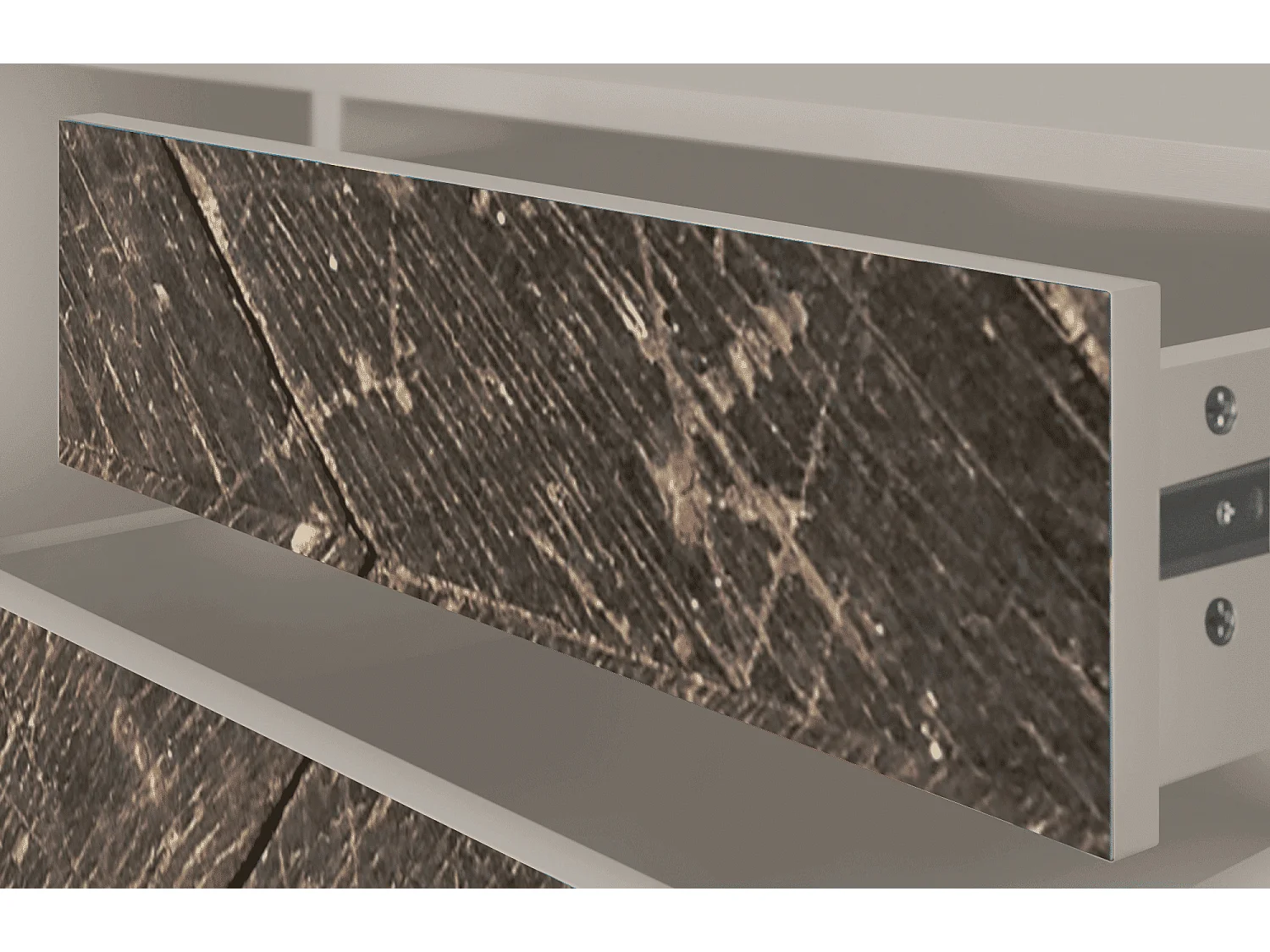 Szafka RTV - 170х59х48 cm - T4 - Wise Tree, Piaskowy