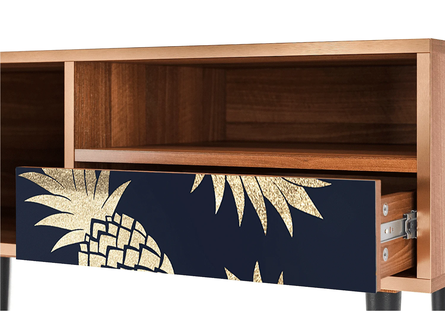 TV-meubel - 115х59х48 cm - T3 - Sunny Pineaple, Walnoot