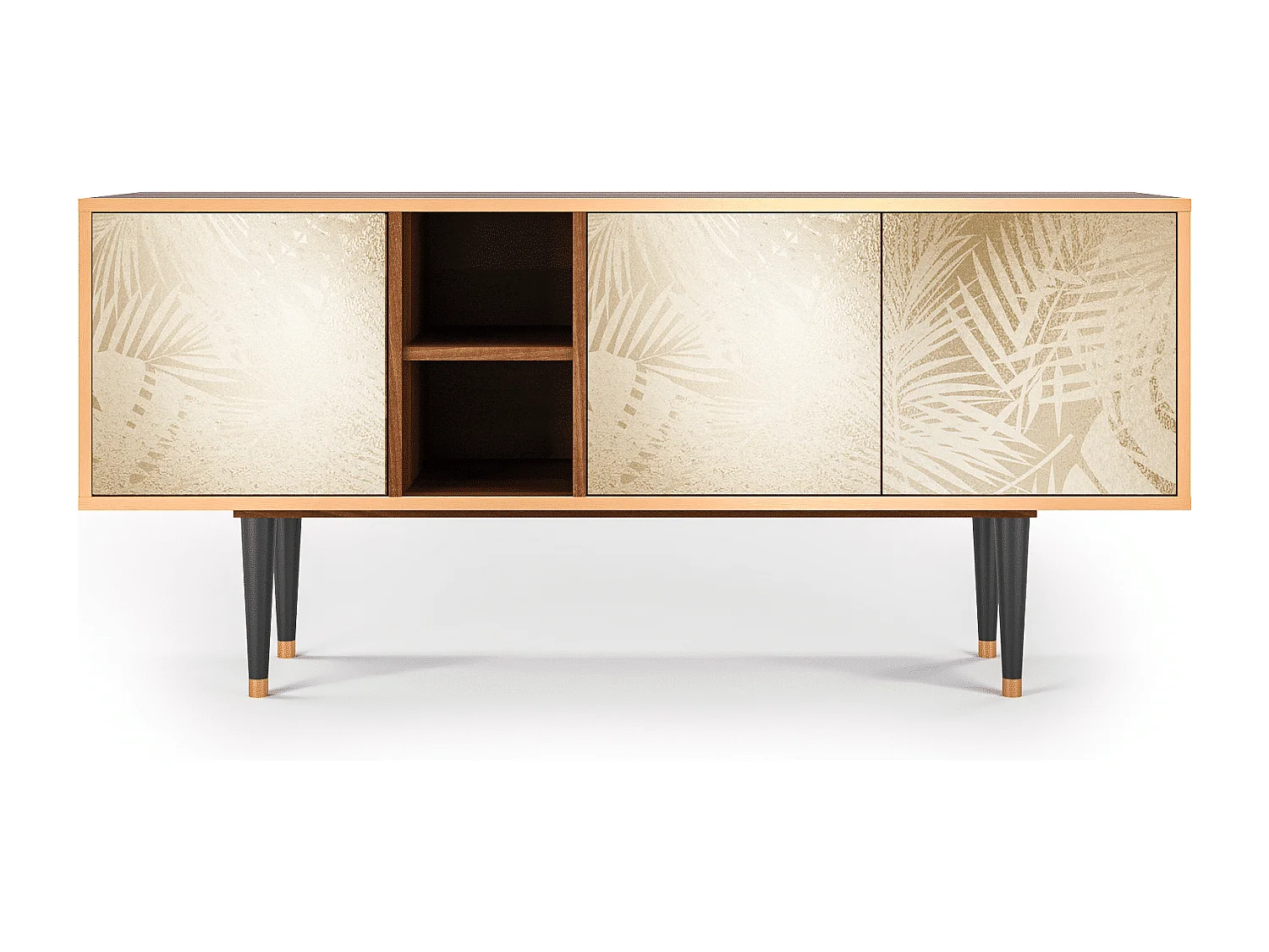 Meuble TV - 150х69х41 cm - T5 - Plant of the Dessert, Noyer