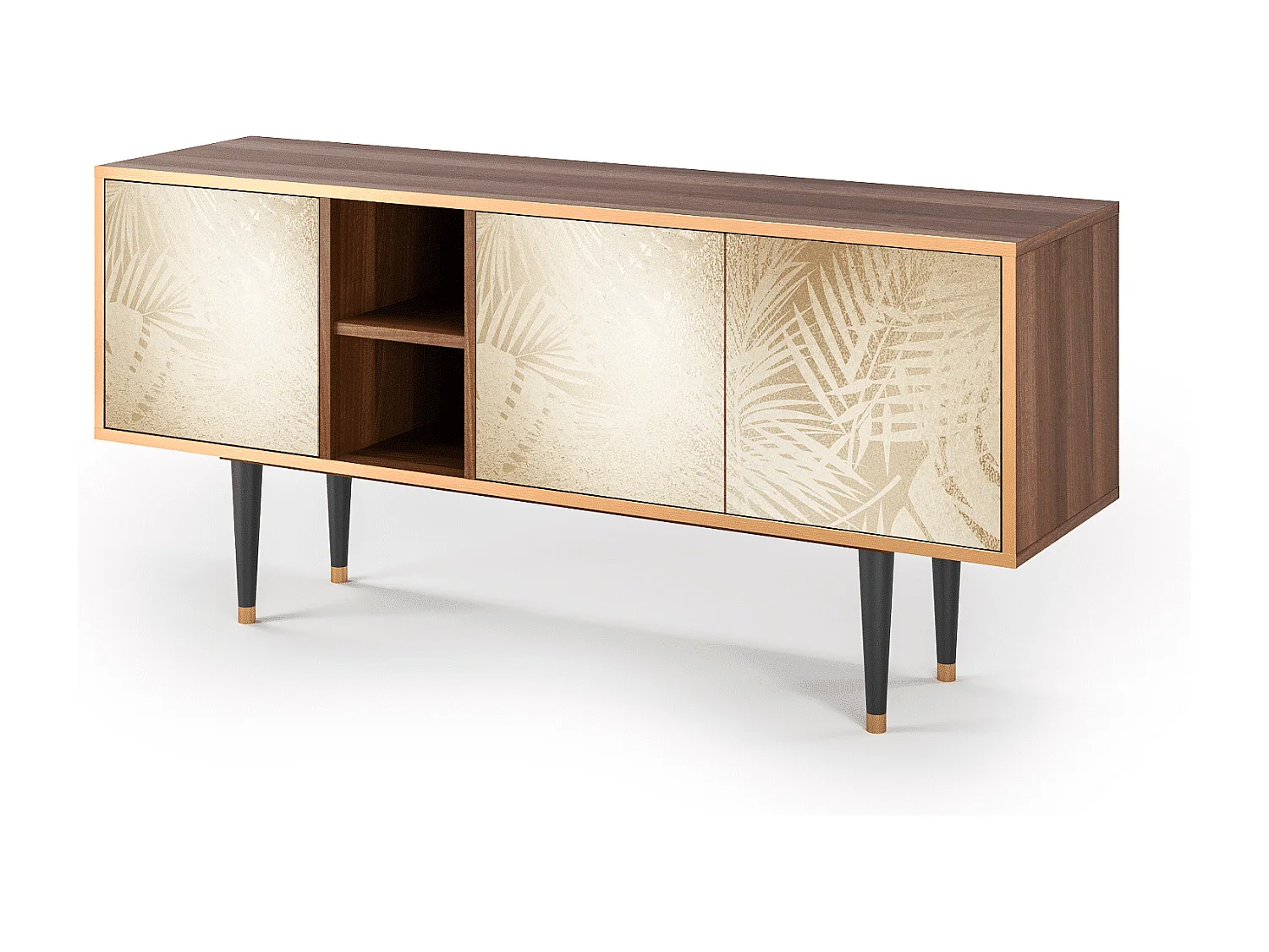 Meuble TV - 150х69х41 cm - T5 - Plant of the Dessert, Noyer