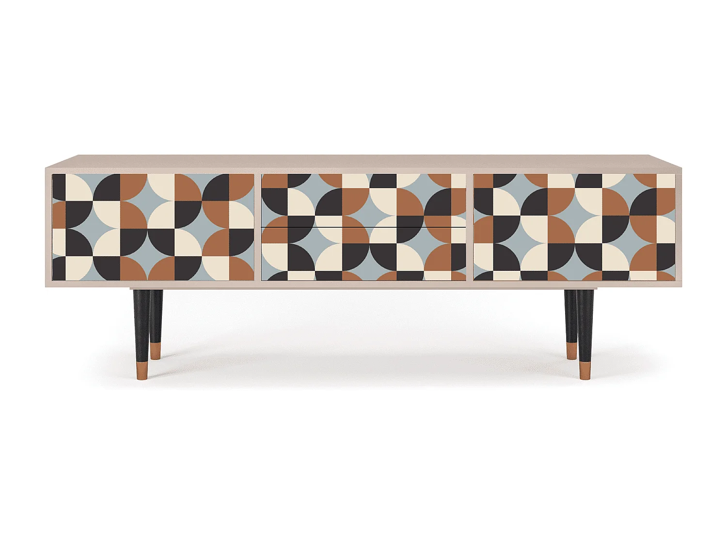 Mueble de TV - 170х59х48 cm - T4 - Brown Sensation, Latte