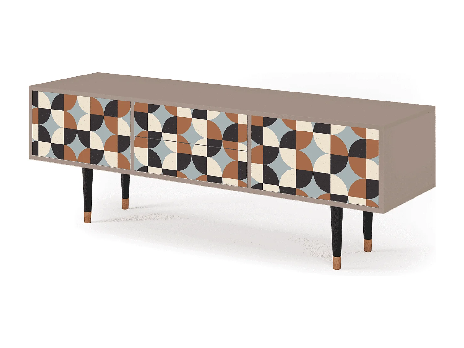 Mueble de TV - 170х59х48 cm - T4 - Brown Sensation, Latte