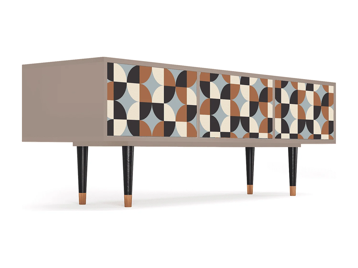 Mueble de TV - 170х59х48 cm - T4 - Brown Sensation, Latte