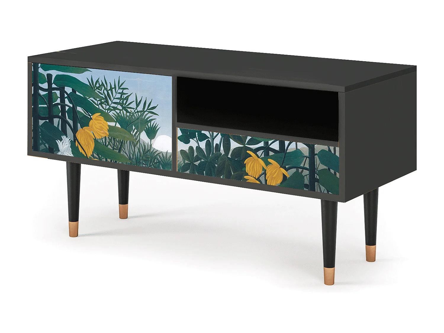 TV-meubel - 115х59х48 cm - T3 - The Repast of the Lion, Antraciet