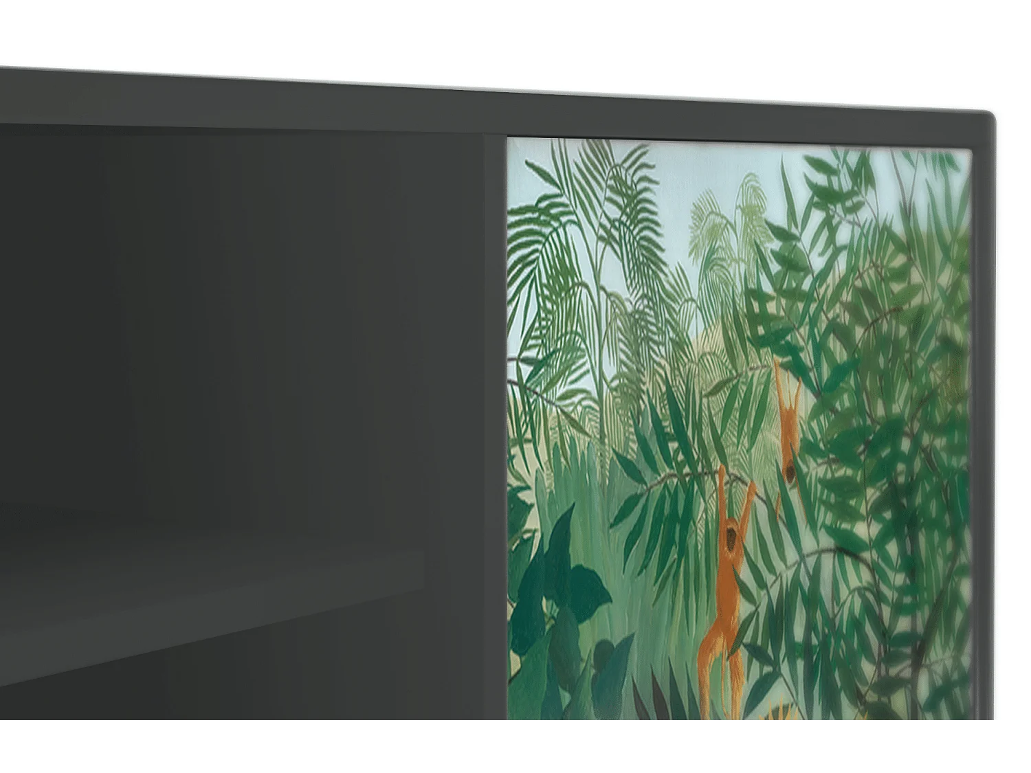 Mobile TV - 170х69х48 cm - T2 - Jungles in Paris, Antracite