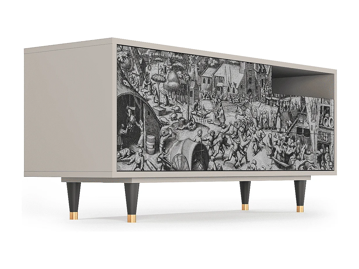 TV-Möbel - 125х56х41 cm - T7 - The Festival of Saint, Sand