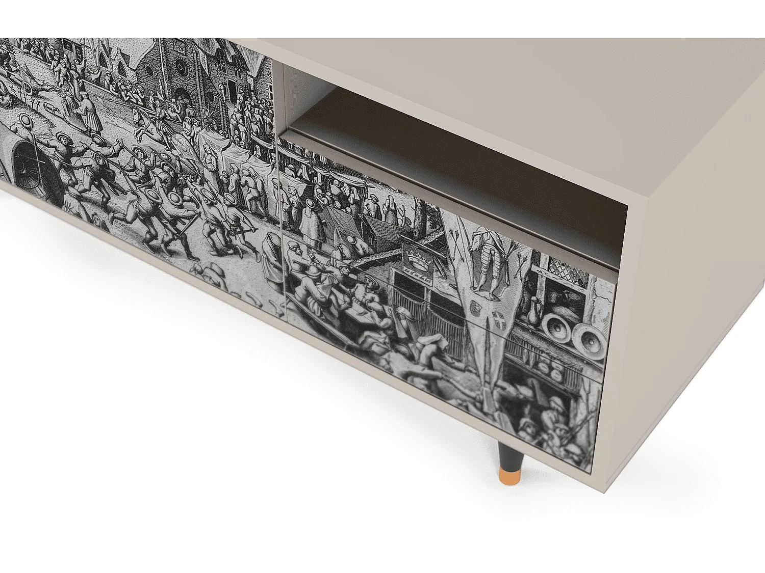 TV-Möbel - 125х56х41 cm - T7 - The Festival of Saint, Sand