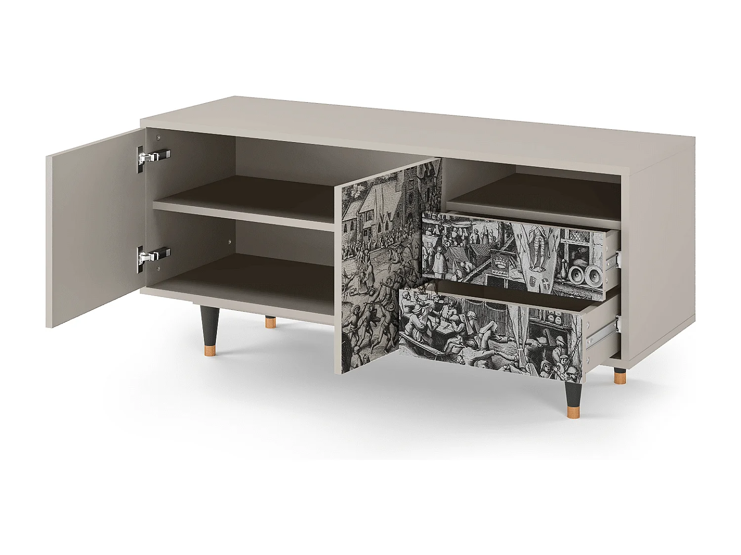 TV-Möbel - 125х56х41 cm - T7 - The Festival of Saint, Sand