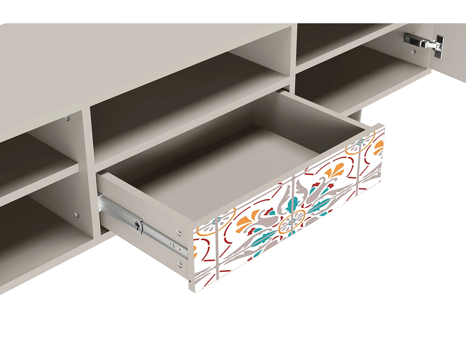 Mueble de TV - 170х59х41 cm - T6 - Spring Ceramics, Areia