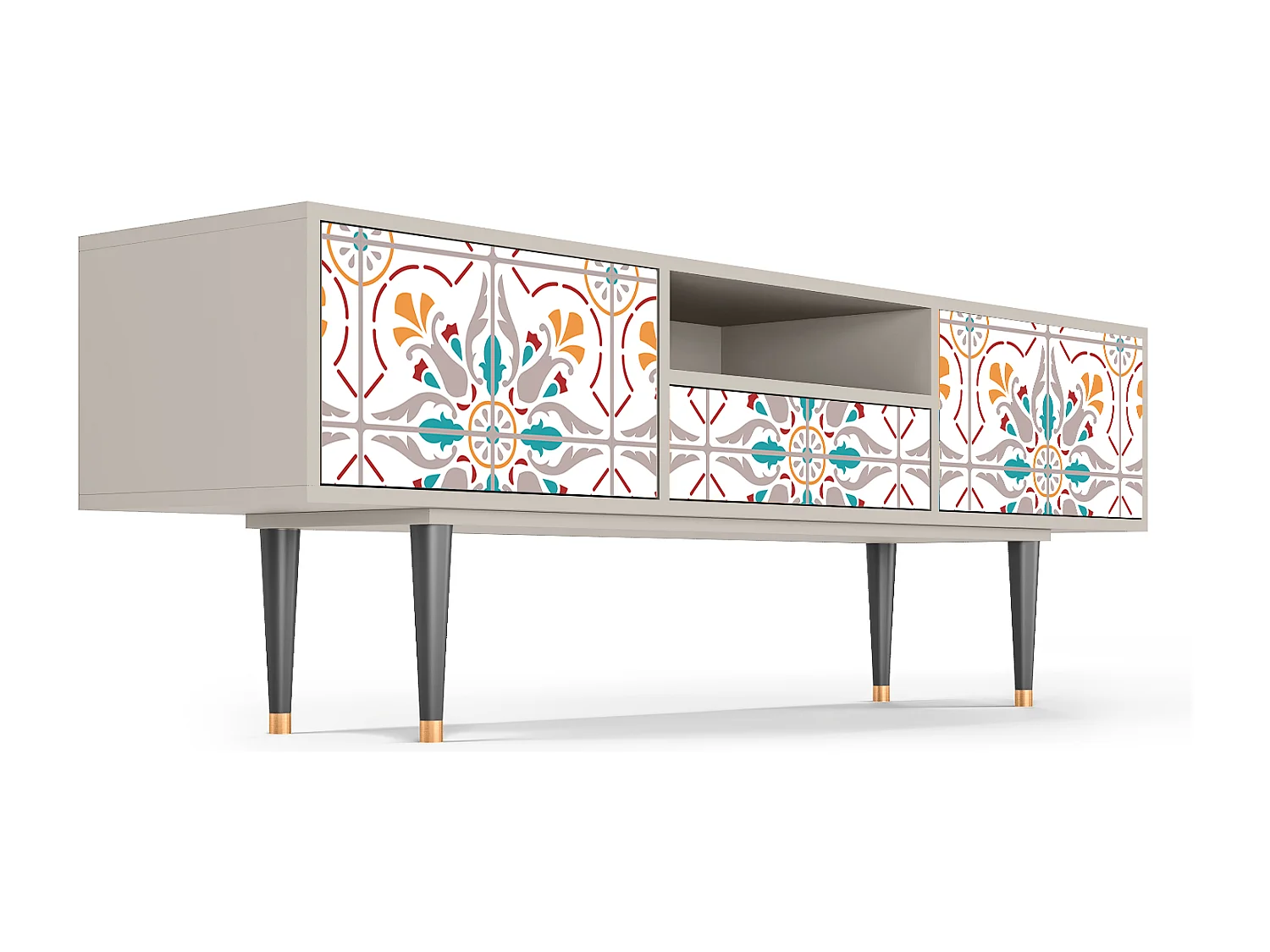 TV-meubel - 170х59х41 cm - T6 - Spring Ceramics, Zand