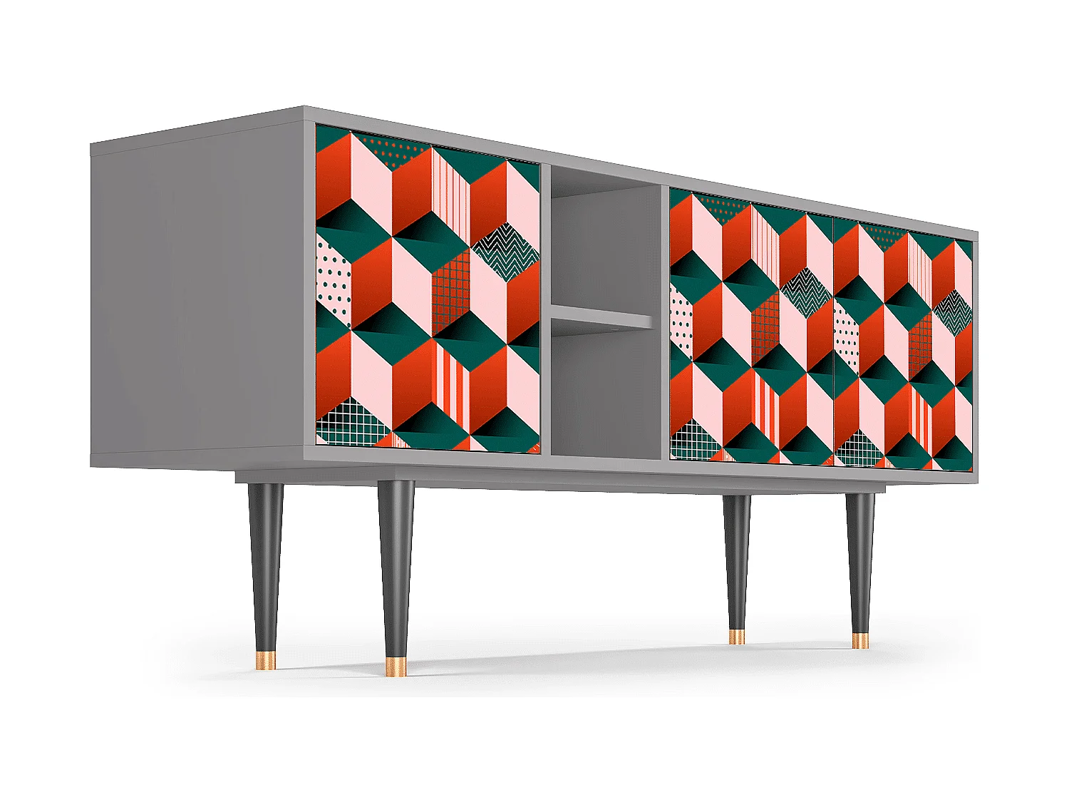 Mobile TV - 150х69х41 cm - T5 - Pepsi-Cola, Grigio