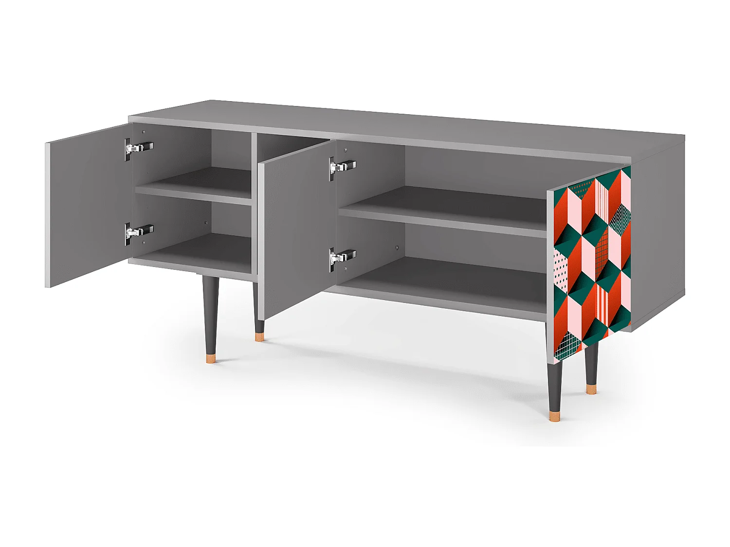 Mobile TV - 150х69х41 cm - T5 - Pepsi-Cola, Grigio