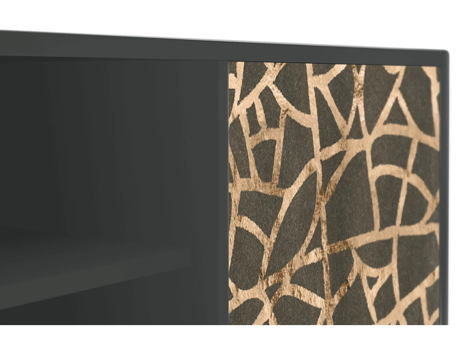 Mueble de TV - 170х69х48 cm - T2 - Enlarged Leaf, Antracita