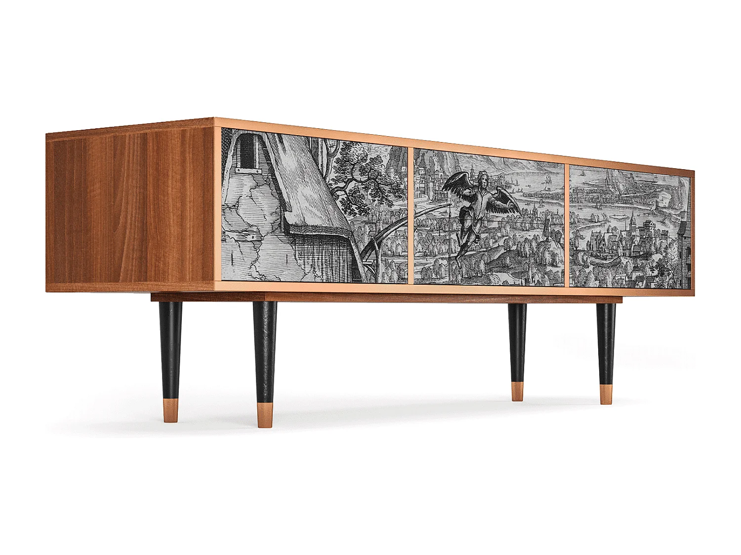 Mobile TV - 170х59х48 cm - T4 - Departure, Noce