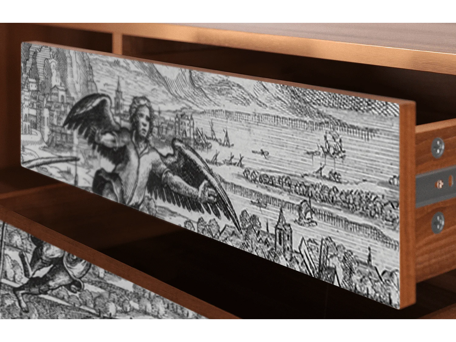 Mobile TV - 170х59х48 cm - T4 - Departure, Noce