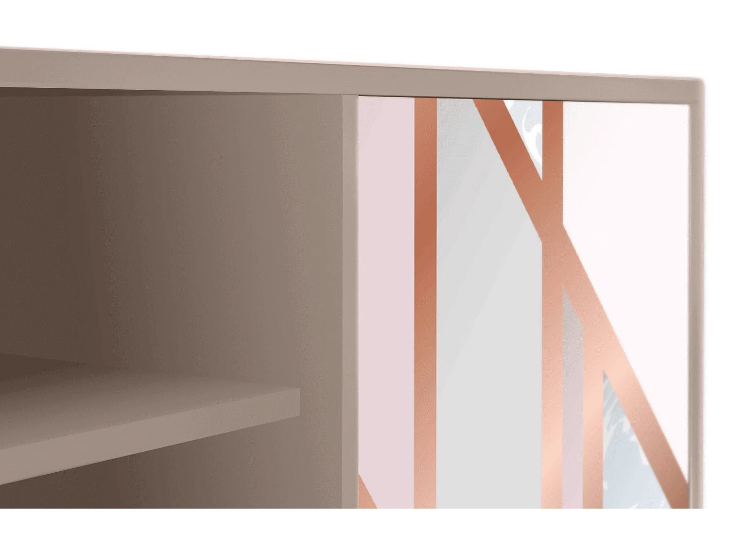 TV-meubel - 170х69х48 cm - T2 - Champagne Story, Latte