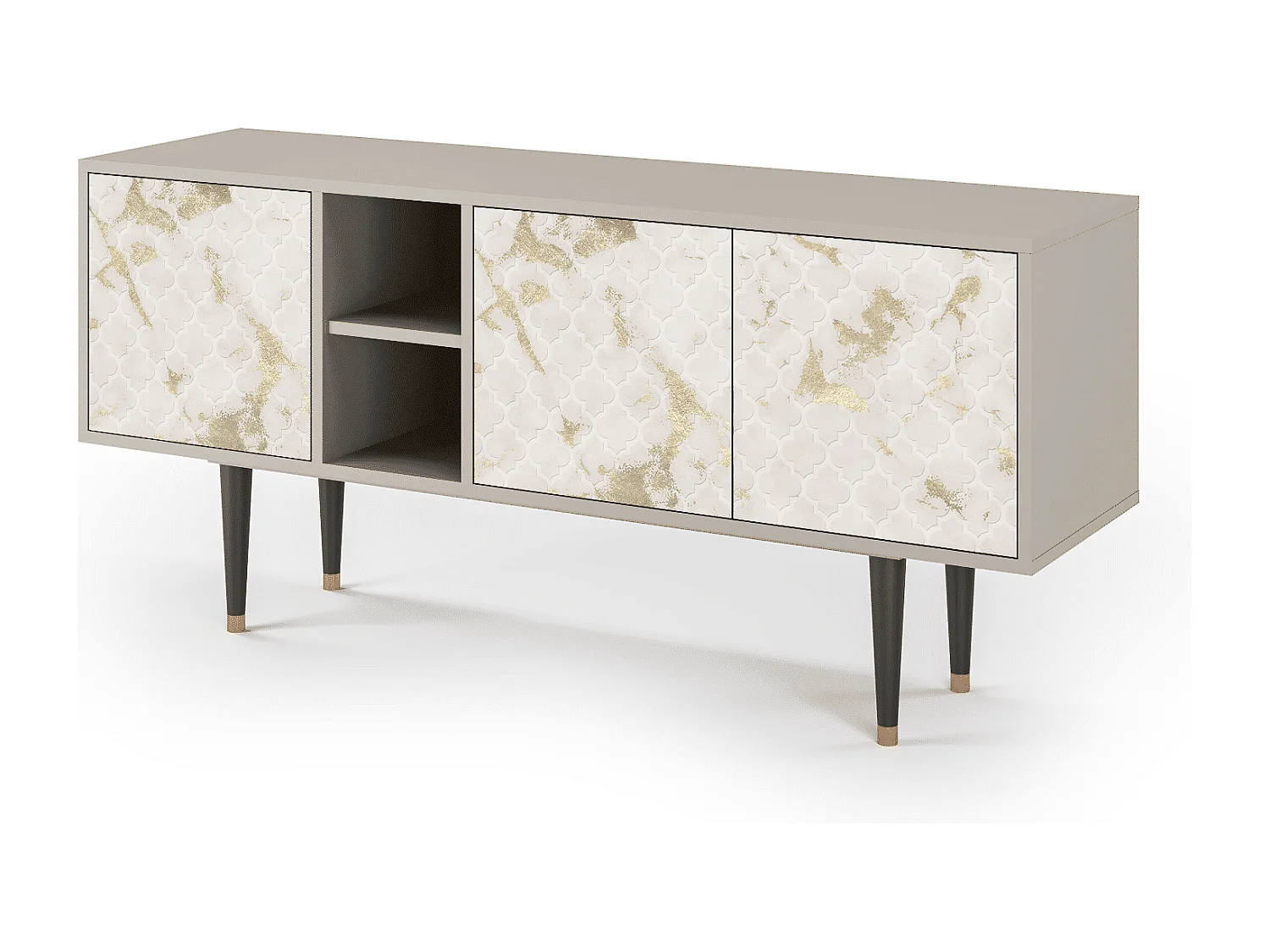 Mueble de TV - 150х69х41 cm - T5 - Sahara desert, Areia