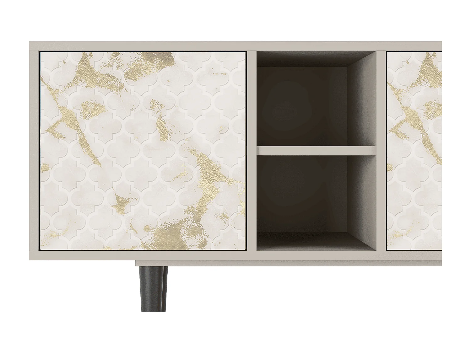 Mueble de TV - 150х69х41 cm - T5 - Sahara desert, Areia