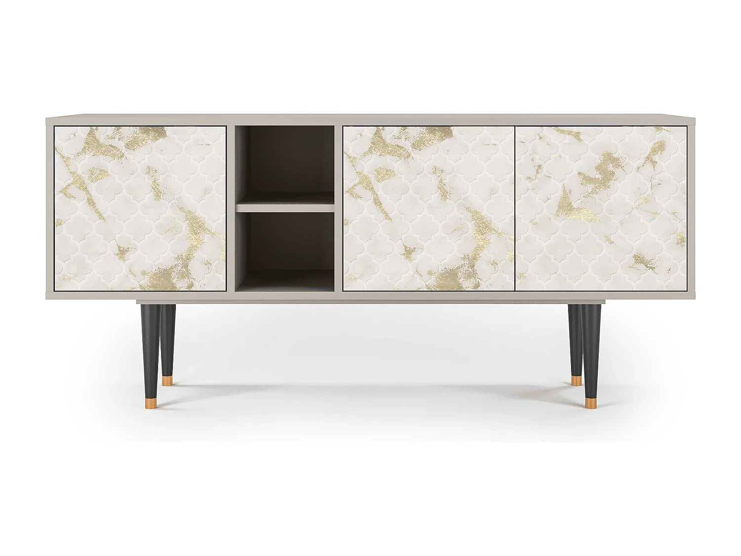 Mueble de TV - 150х69х41 cm - T5 - Sahara desert, Areia