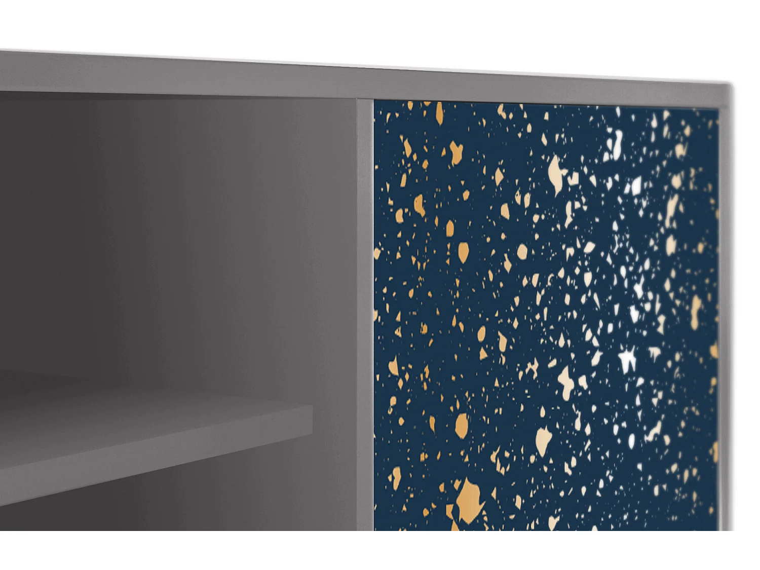 TV-meubel - 170х69х48 cm - T2 - Starfall, Grijs