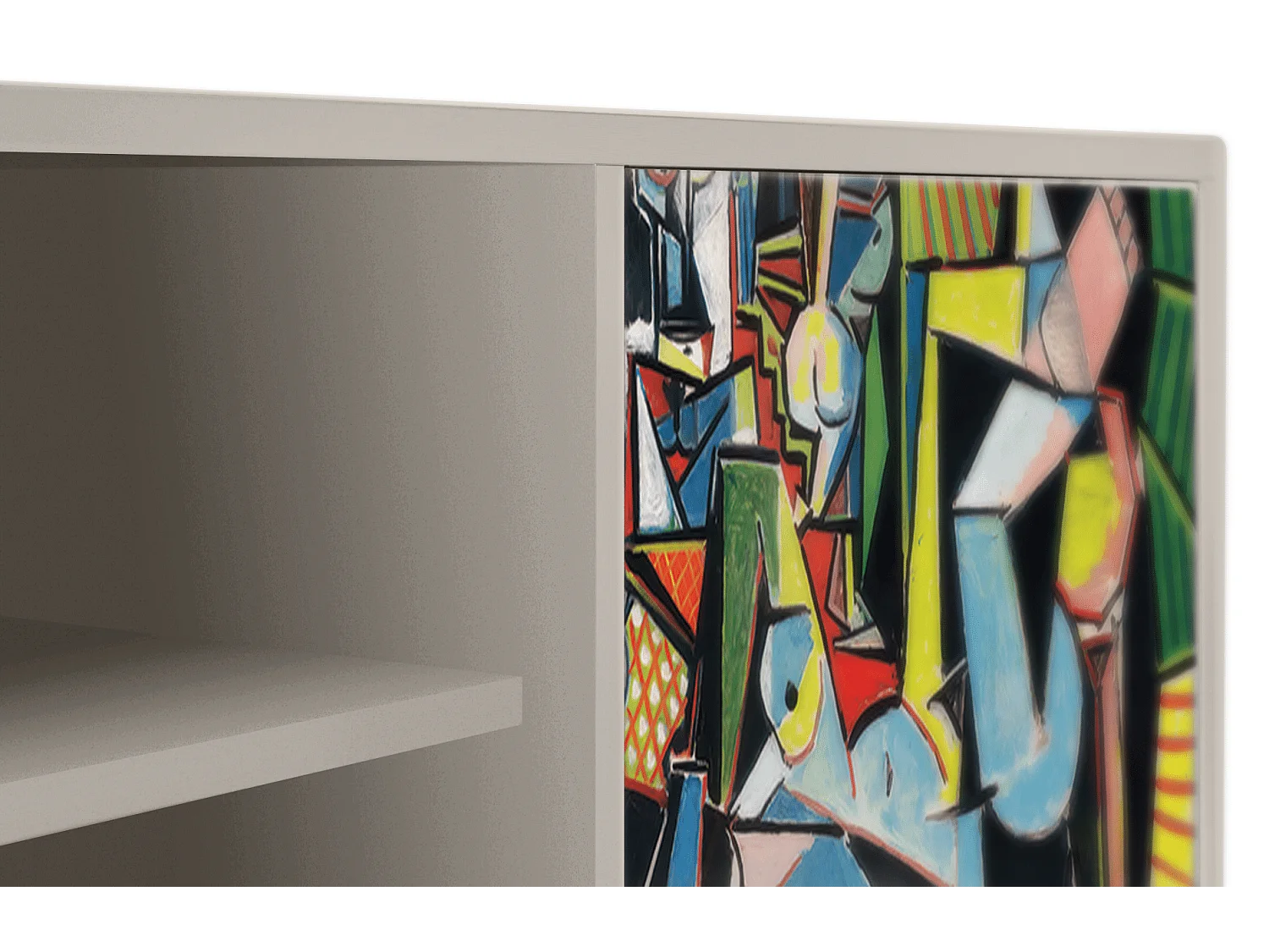 TV-Möbel - 170х69х48 cm - T2 - Women of Algiers, Sand