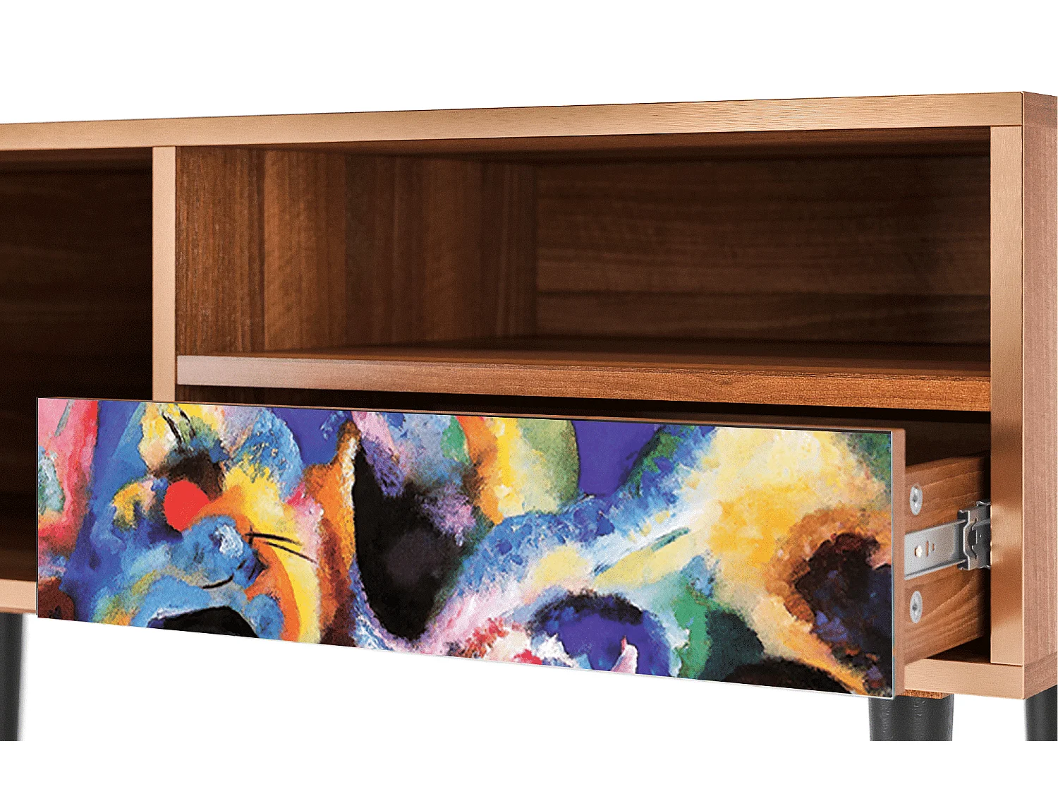 TV-meubel - 115х59х48 cm - T3 - Kandinsky, Walnoot