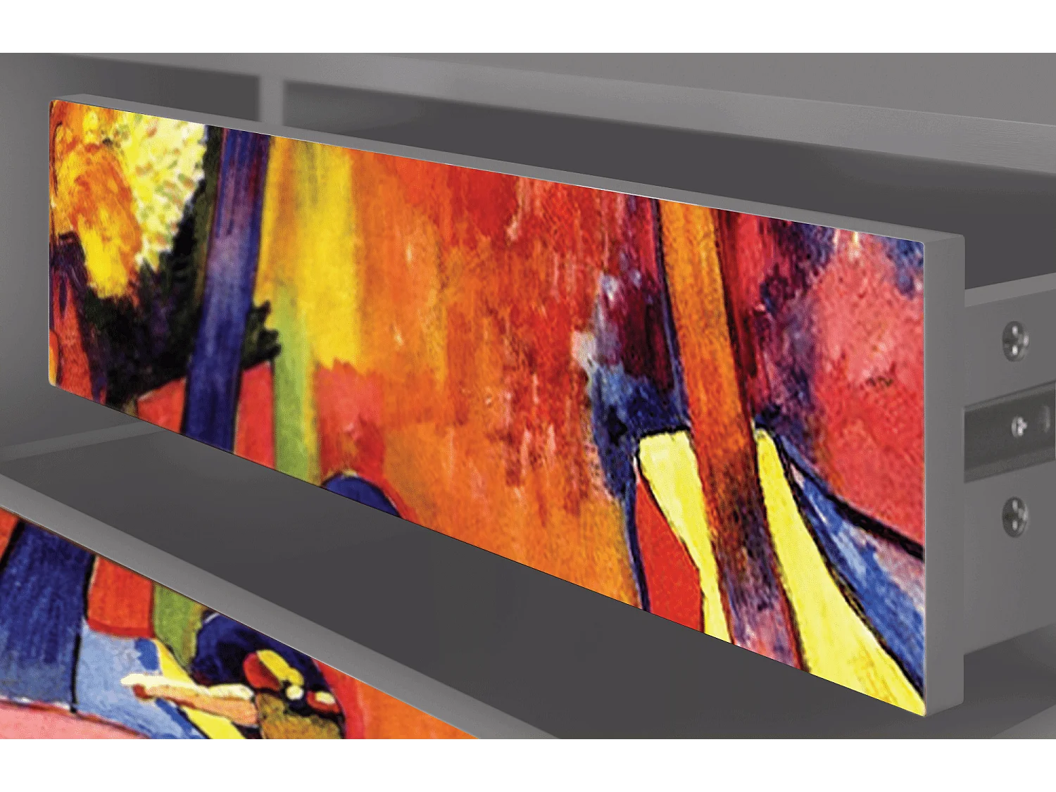 Meuble TV - 170х59х48 cm - T4 - The Turning Road, Gris