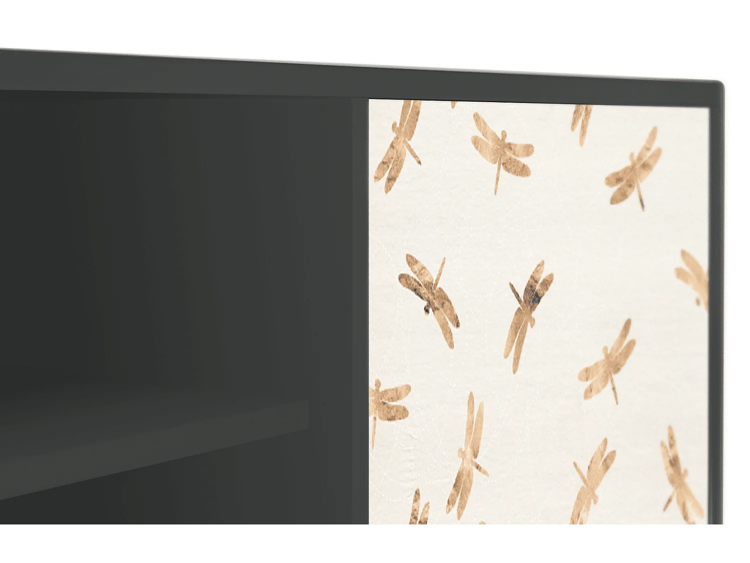 Meuble TV - 170х69х48 cm - T2 - Nude Dragonflies, Anthracite