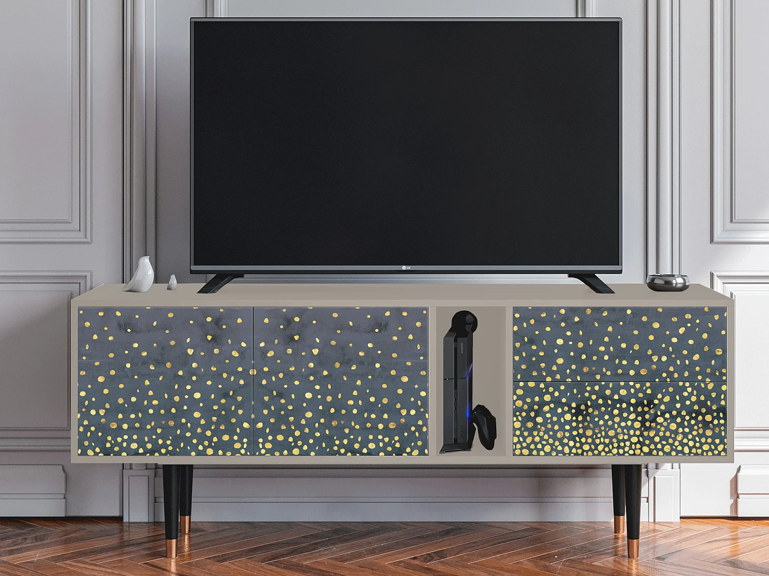 TV-Möbel - 170х69х48 cm - T1 - Foggy Lights, Sand