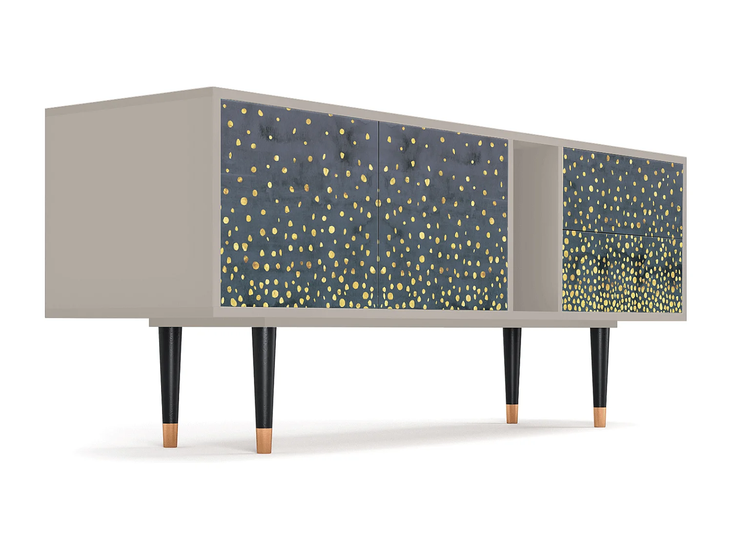 TV-Möbel - 170х69х48 cm - T1 - Foggy Lights, Sand