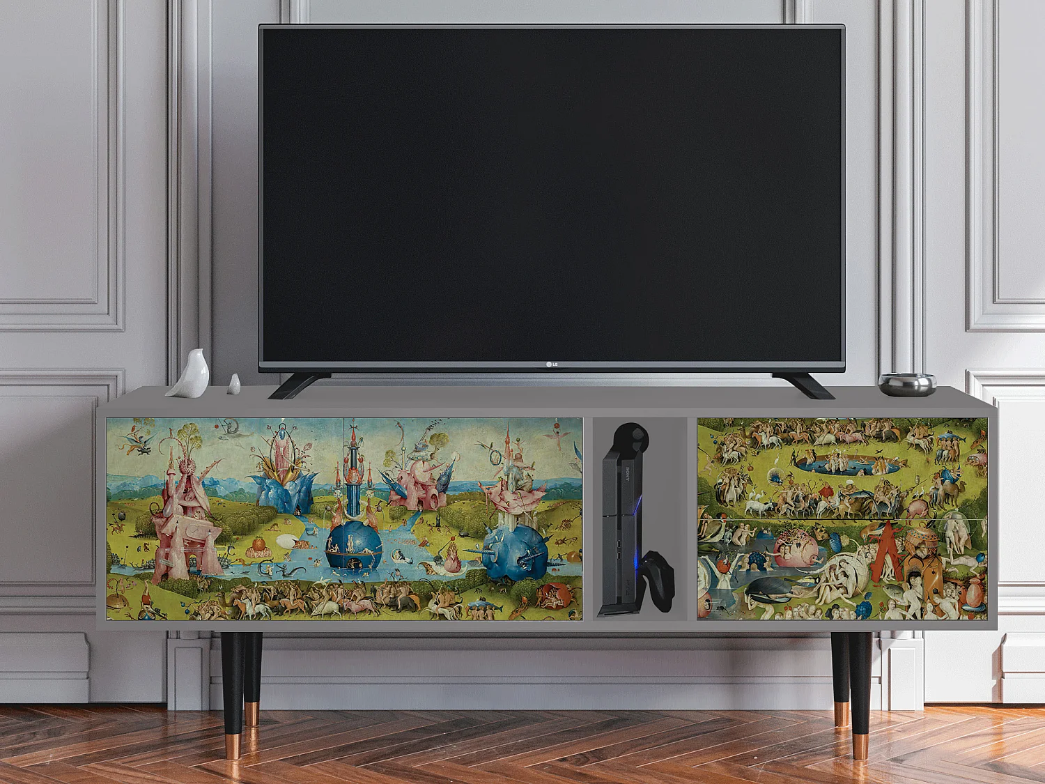 TV-meubel - 170х69х48 cm - T1 - The Garden 2 by Bosch, Grijs