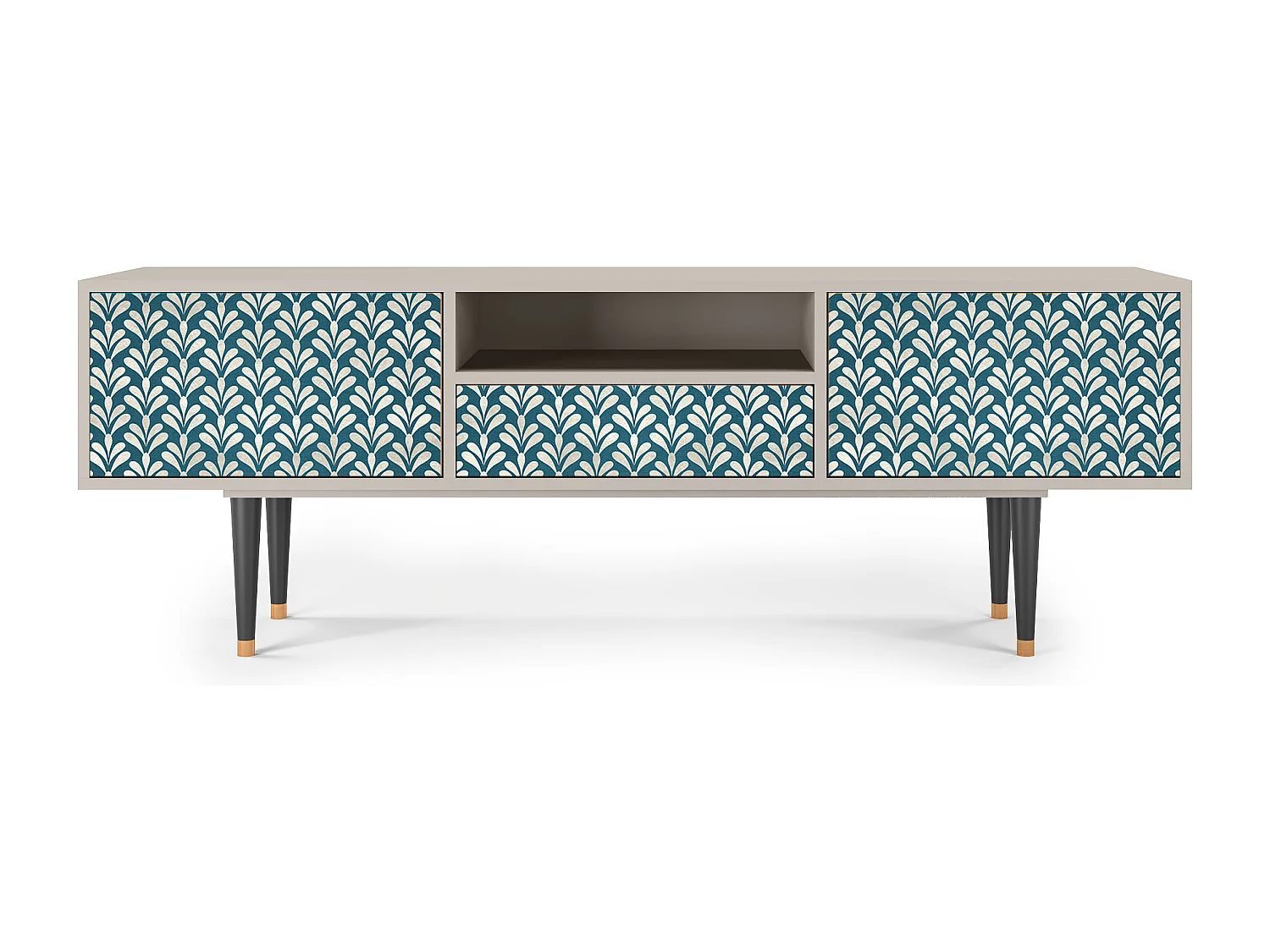 TV-Möbel - 170х59х41 cm - T6 - Milky Tears, Sand