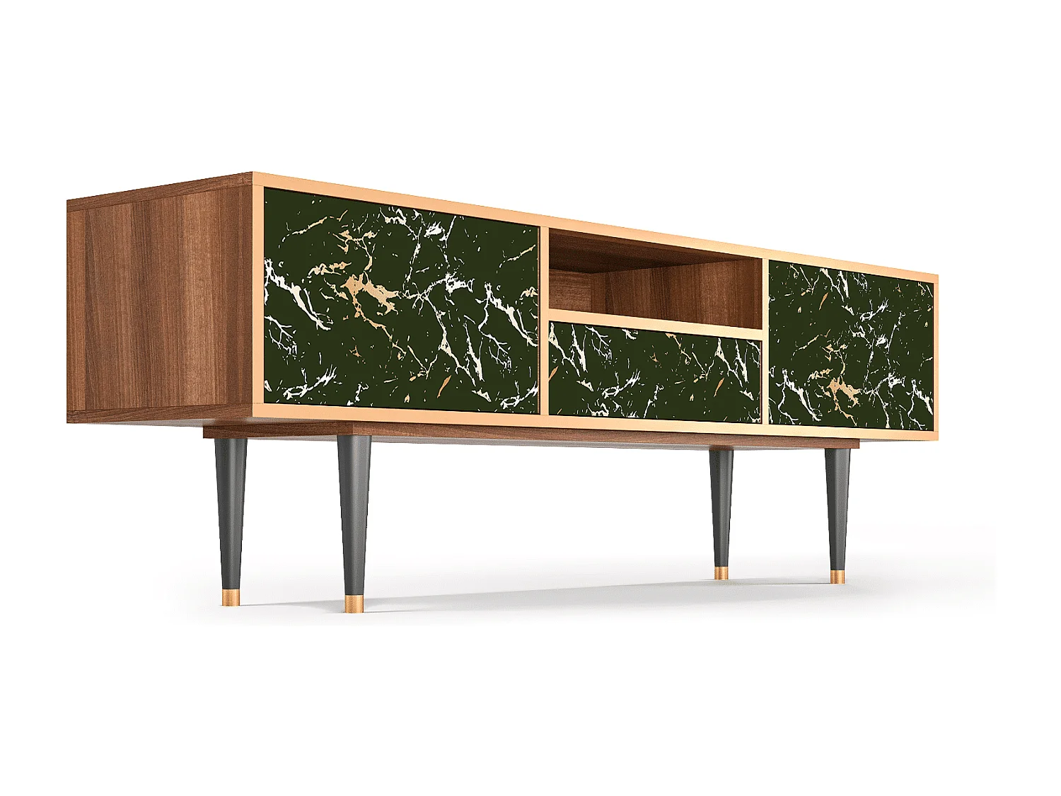 TV-meubel - 170х59х41 cm - T6 - Amazon Forest, Walnoot