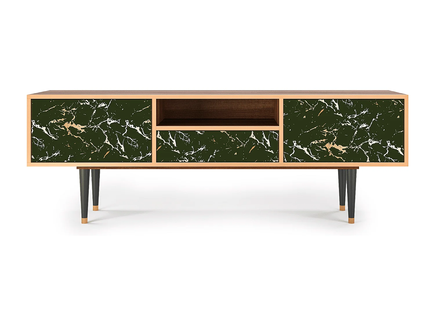 Meuble TV - 170х59х41 cm - T6 - Amazon Forest, Noyer