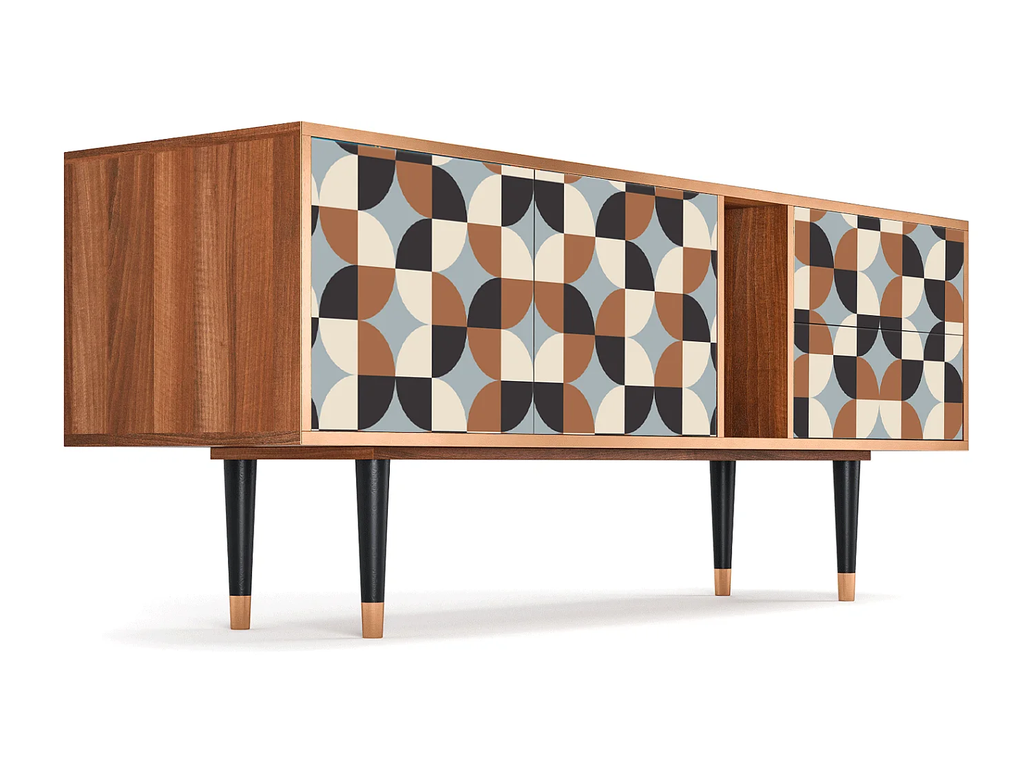 Meuble TV - 170х69х48 cm - T1 - Brown Sensation, Noyer