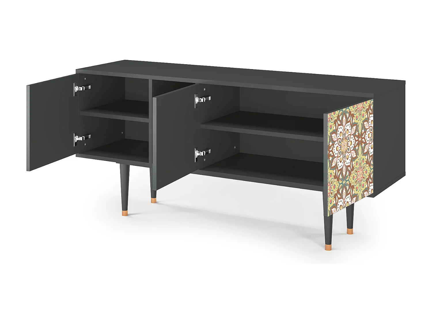 TV-Möbel - 150х69х41 cm - T5 - Chinese Tea, Anthrazit