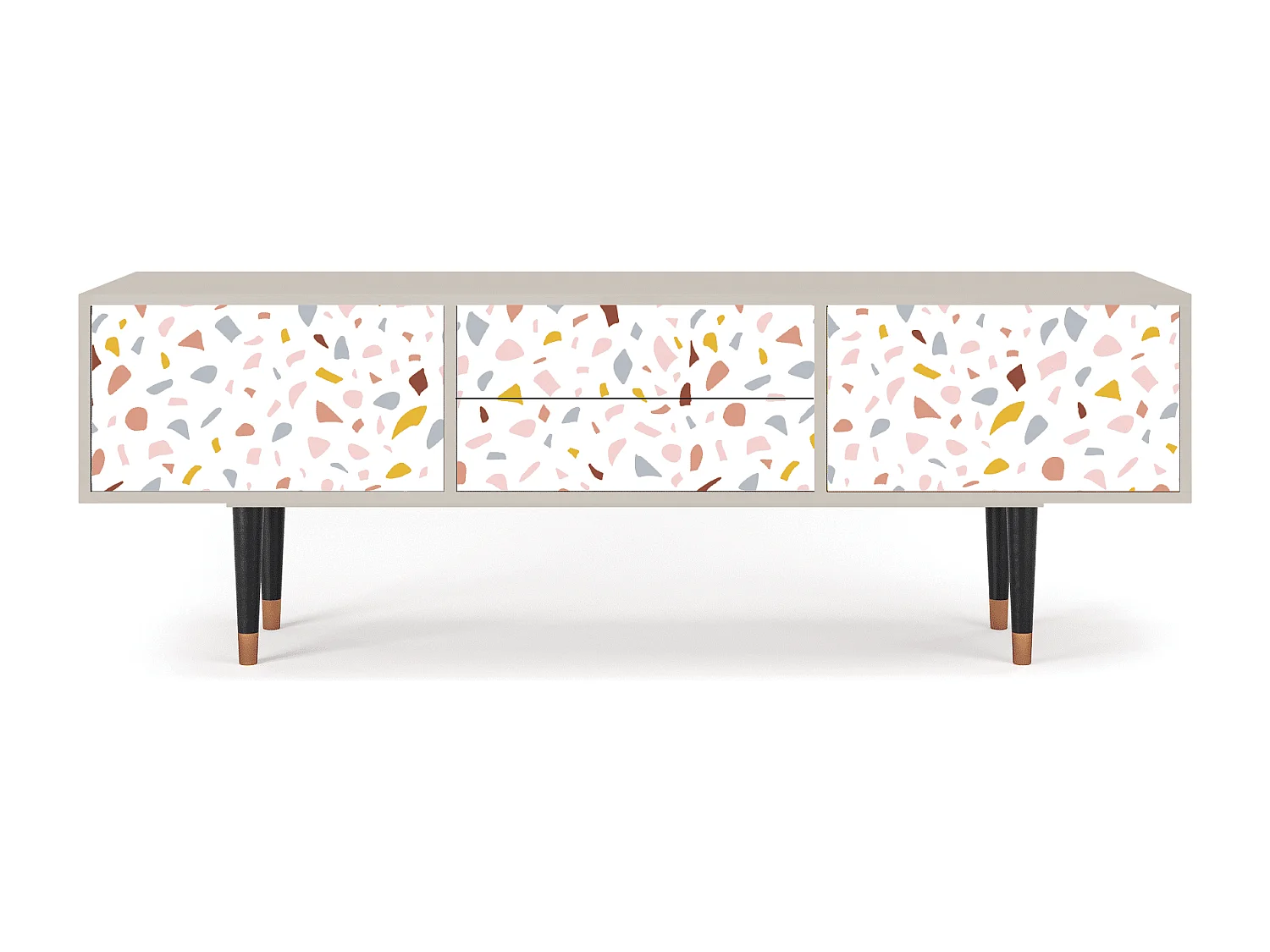 Mobile TV - 170х59х48 cm - T4 - Marmelade Cheese, Sabbia