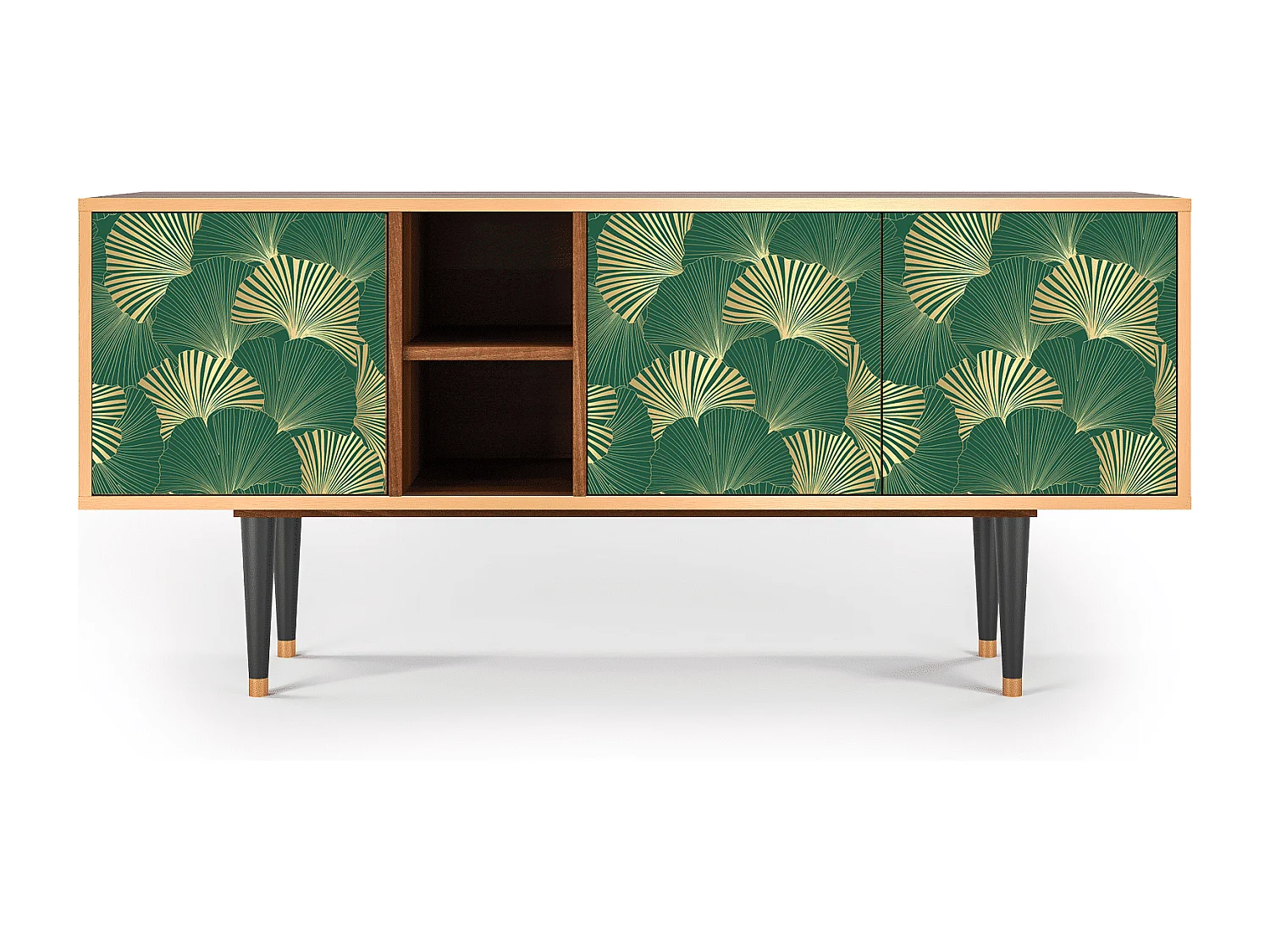 TV-meubel - 150х69х41 cm - T5 - Gold Ginkgo, Walnoot