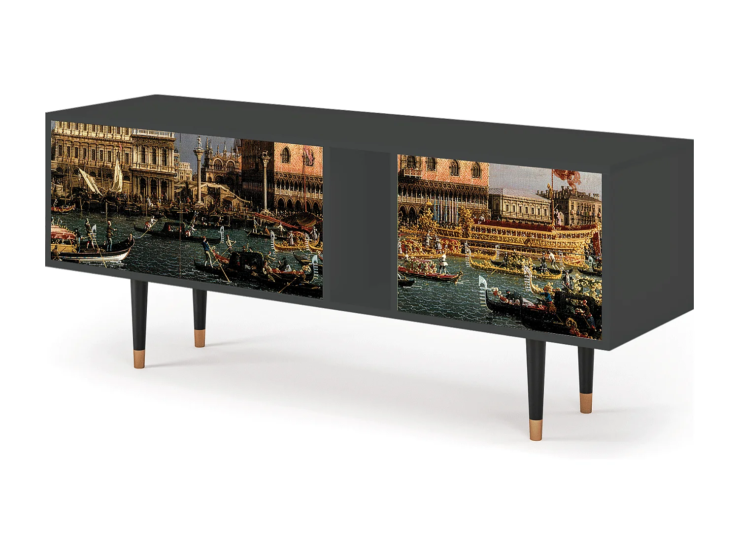 Mueble de TV - 170х69х48 cm - T1 - The Bucintoro, Antracita