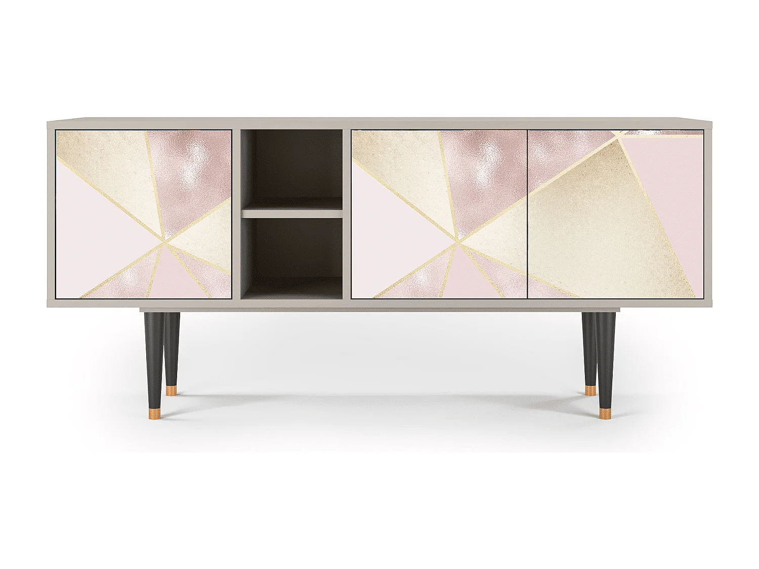 Meuble TV - 150х69х41 cm - T5 - Cosmopolitan Diva, Sable