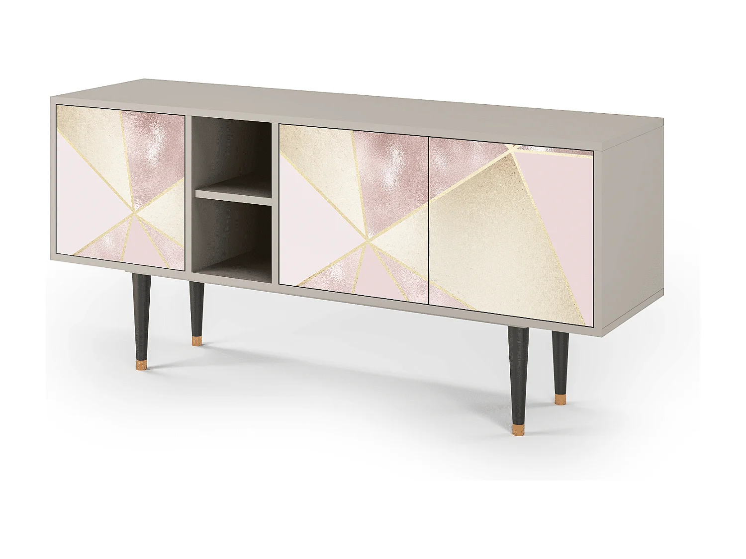 Meuble TV - 150х69х41 cm - T5 - Cosmopolitan Diva, Sable