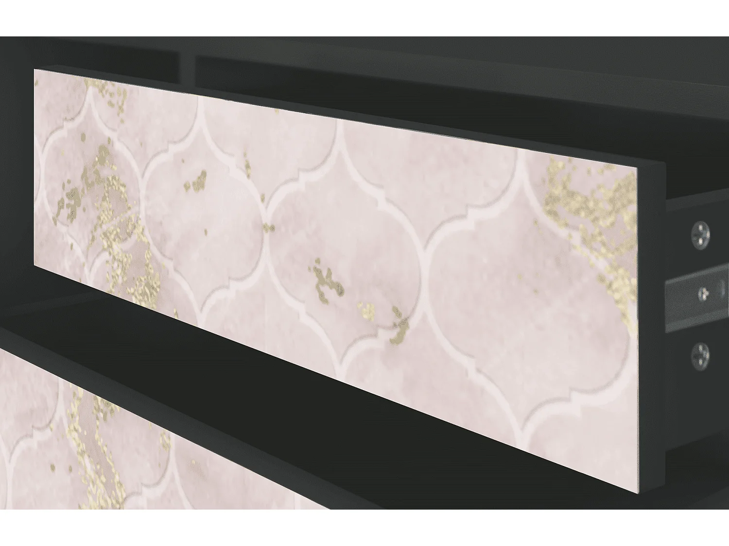 Meuble TV - 170х59х48 cm - T4 - Dirty Roses, Anthracite