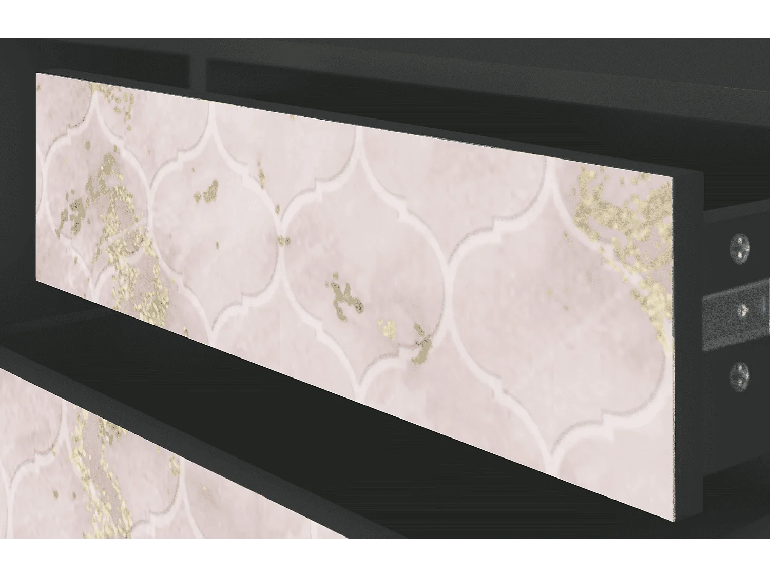 TV-Möbel - 170х59х48 cm - T4 - Dirty Roses, Anthrazit