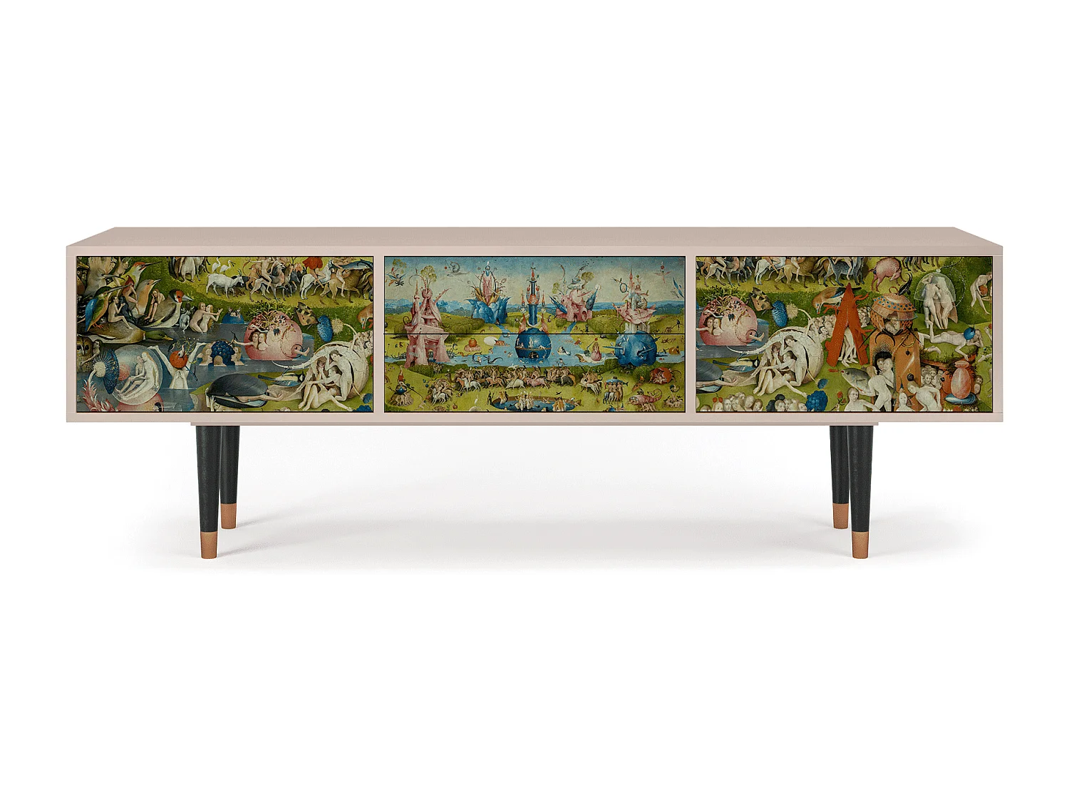 Mueble de TV - 170х59х48 cm - T4 - The Garden 2 by Bosch, Latte