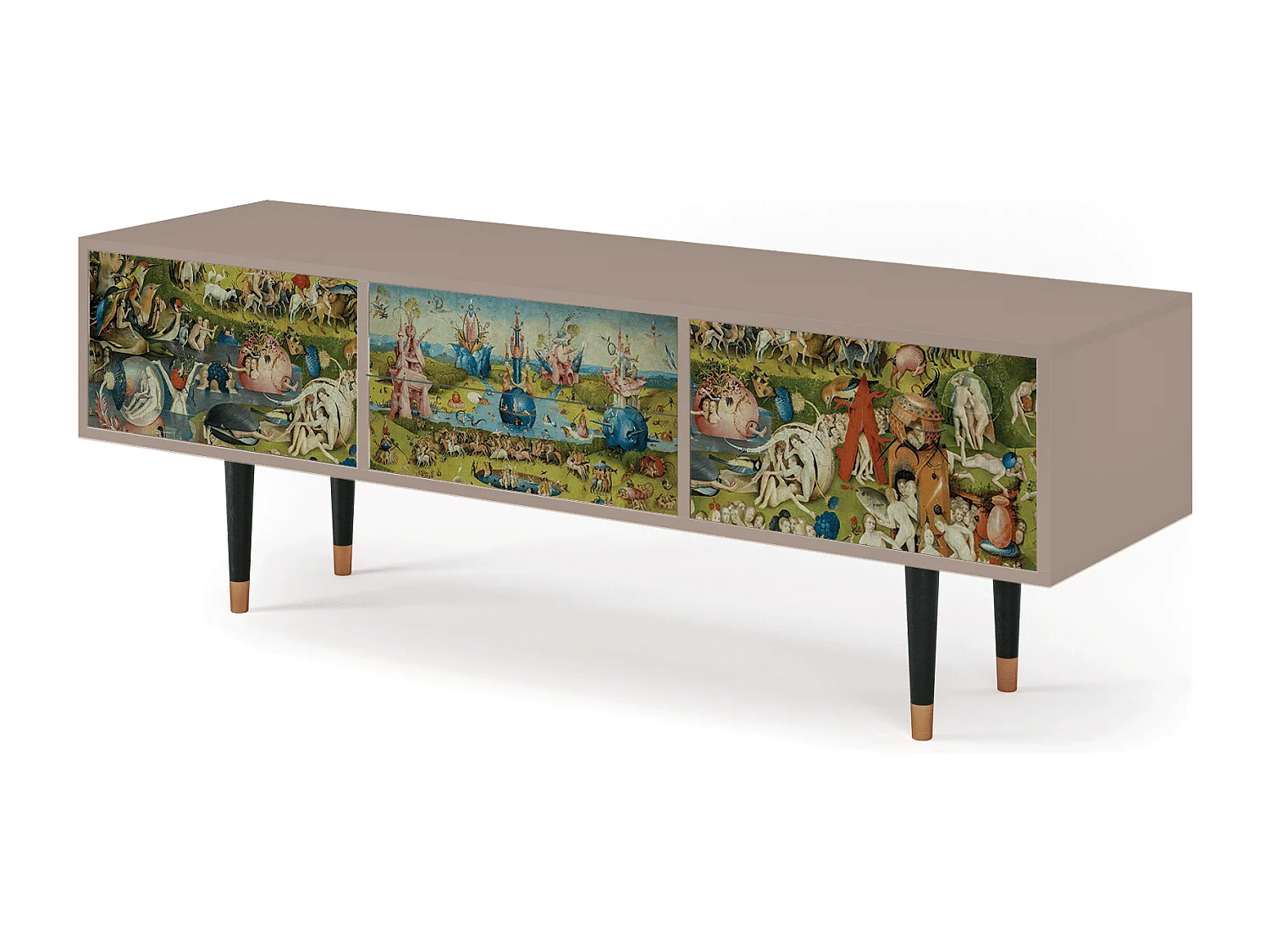 Mueble de TV - 170х59х48 cm - T4 - The Garden 2 by Bosch, Latte