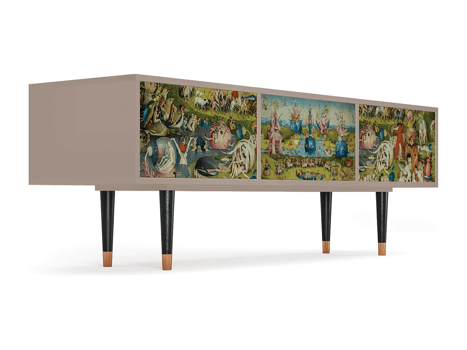 Mueble de TV - 170х59х48 cm - T4 - The Garden 2 by Bosch, Latte
