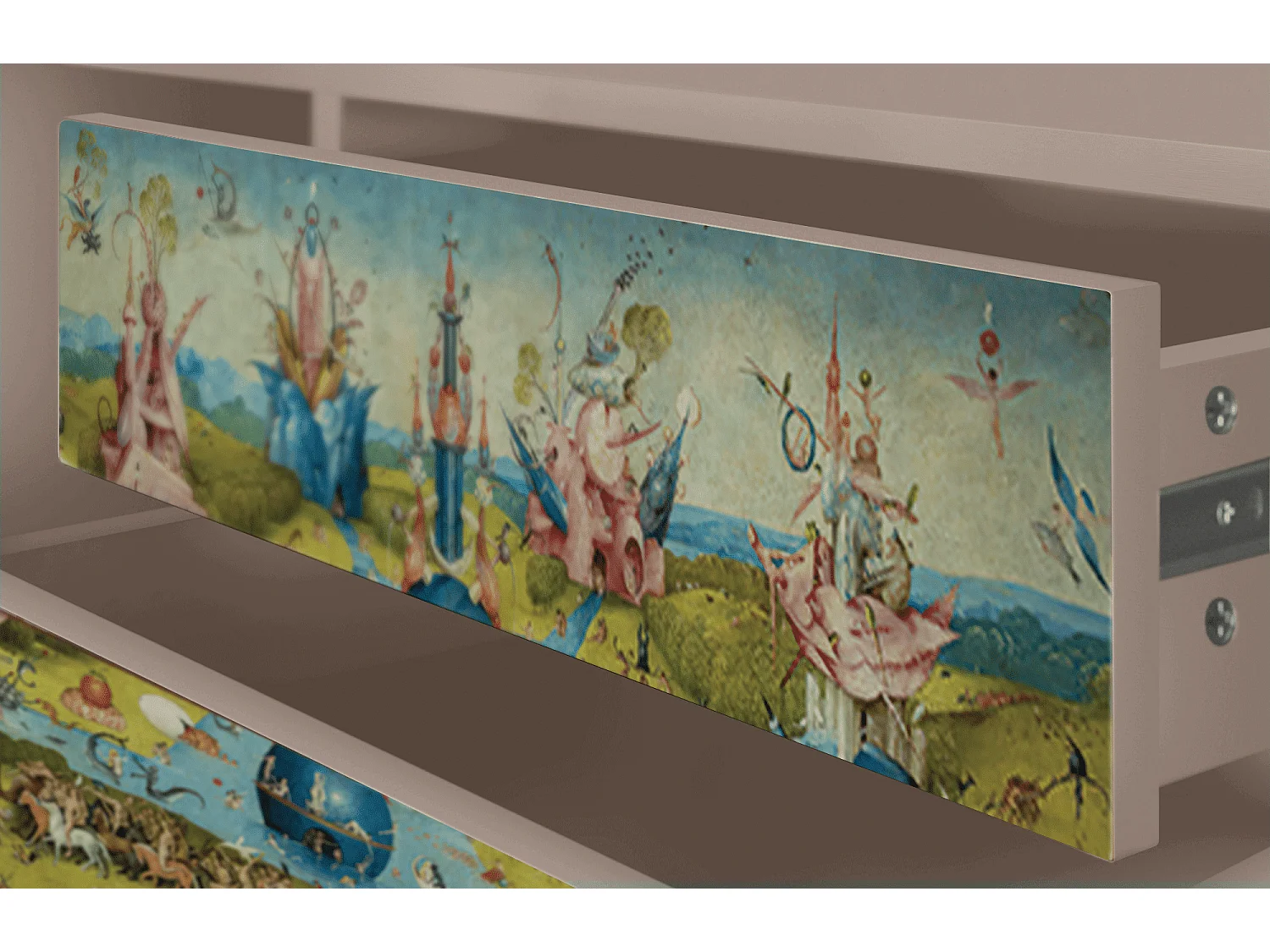 Mueble de TV - 170х59х48 cm - T4 - The Garden 2 by Bosch, Latte