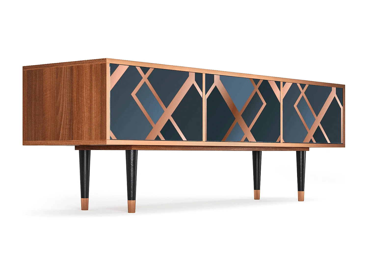 TV-Möbel - 170х59х48 cm - T4 - Ashy 1920', Walnuss