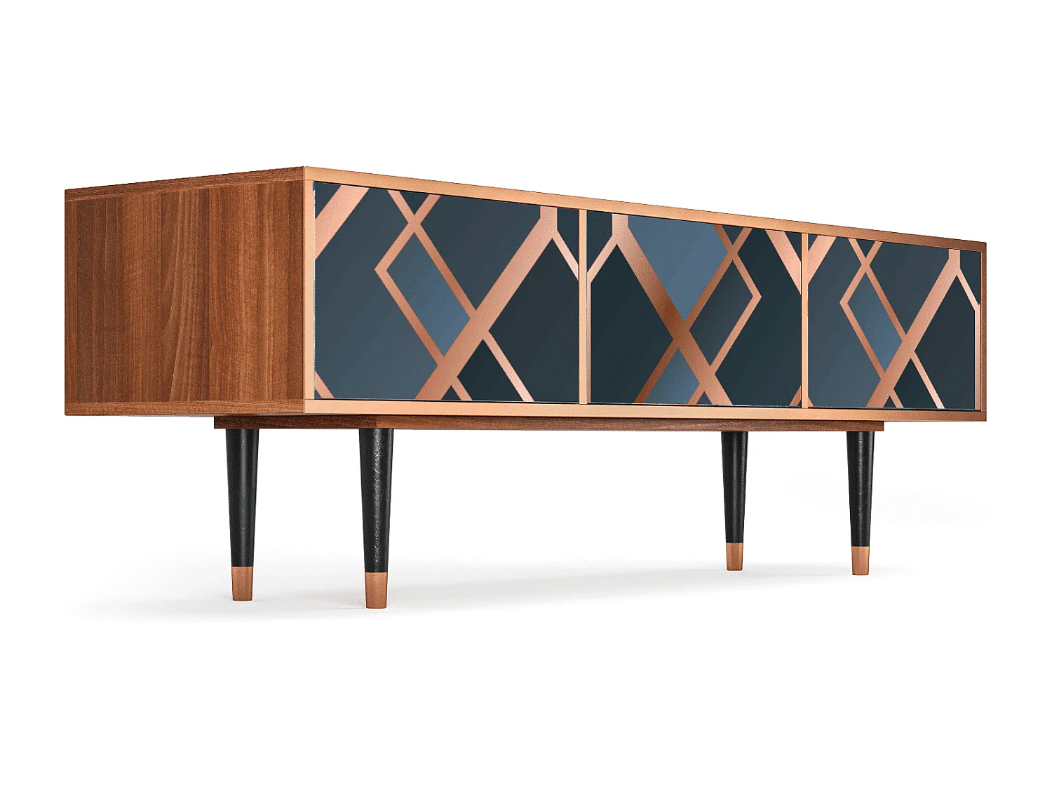 Mobile TV - 170х59х48 cm - T4 - Ashy 1920', Noce